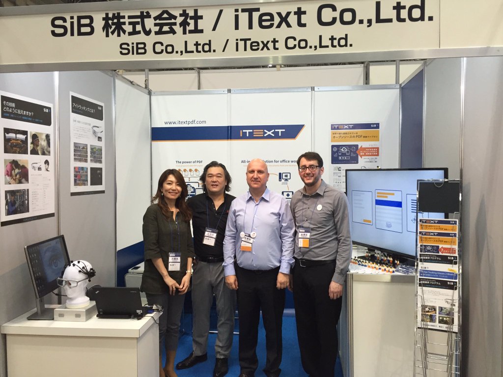 The iText crew in Japan