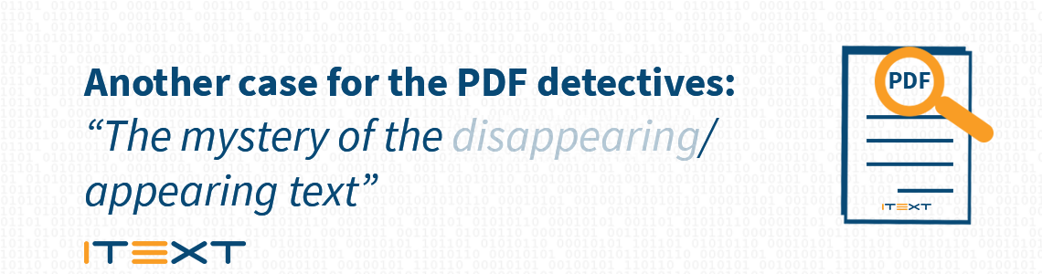 PDF detectives