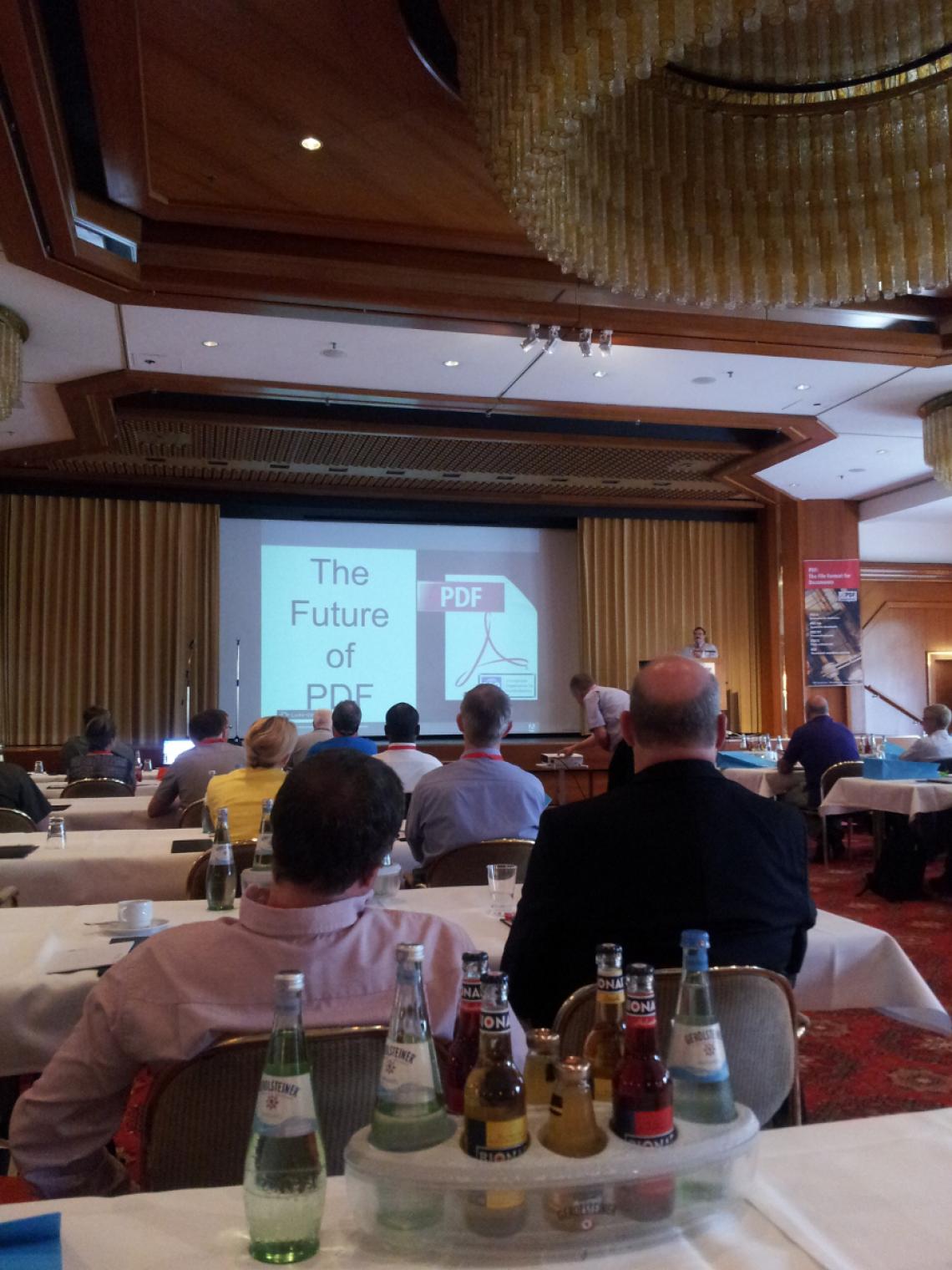 The Future of PDF, a talk at the PDF Conference in Königswinter