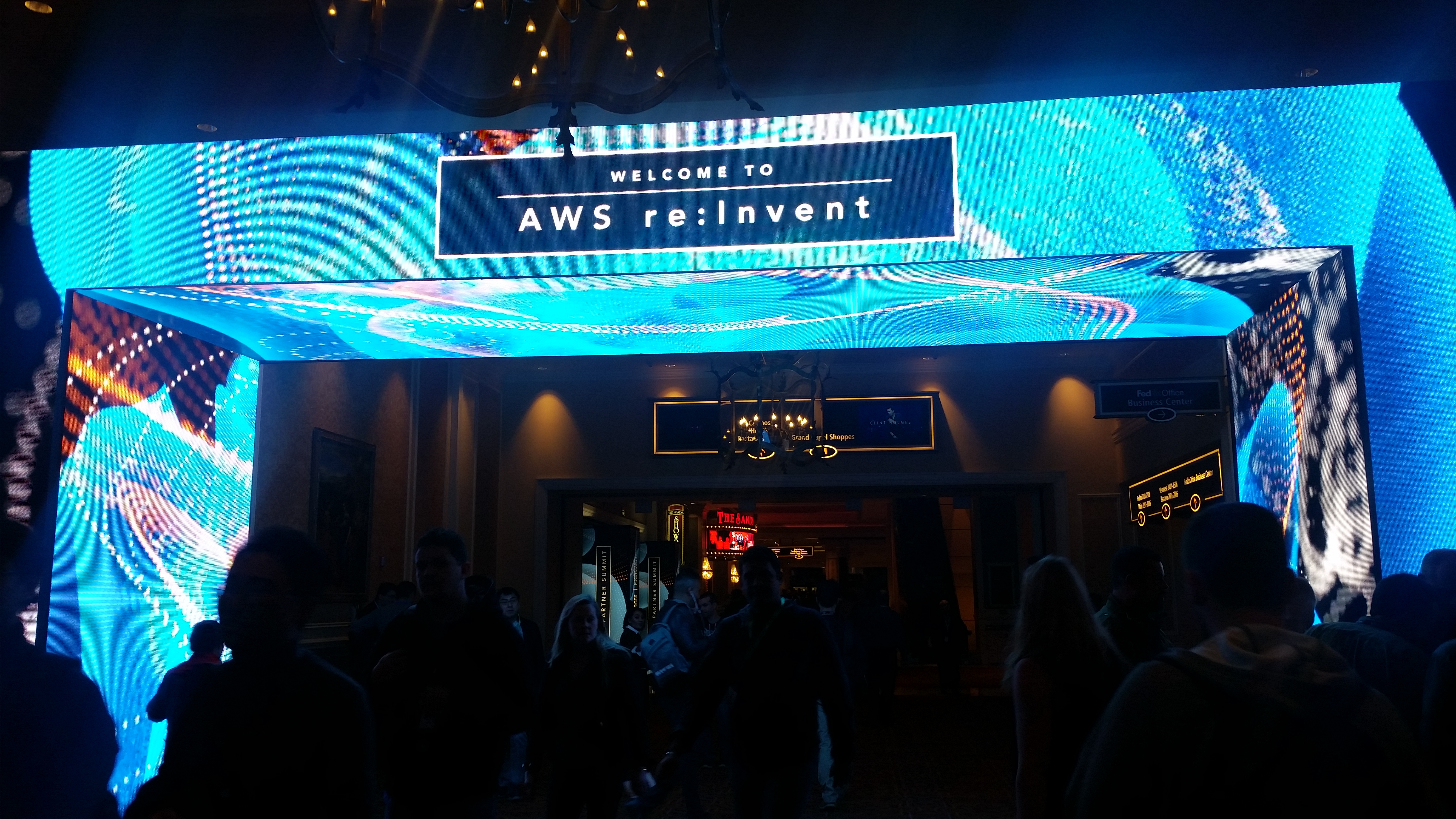 Welcome to AWS Re:Invent