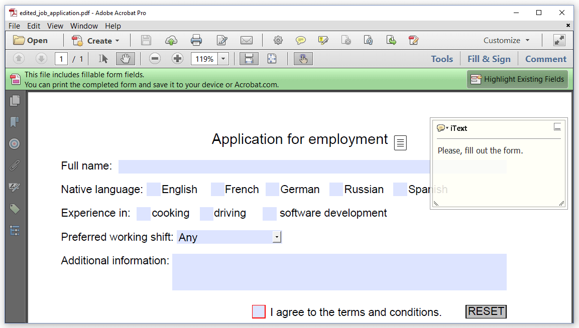 pdf generation - Merge documents to create TOC in iText (Java