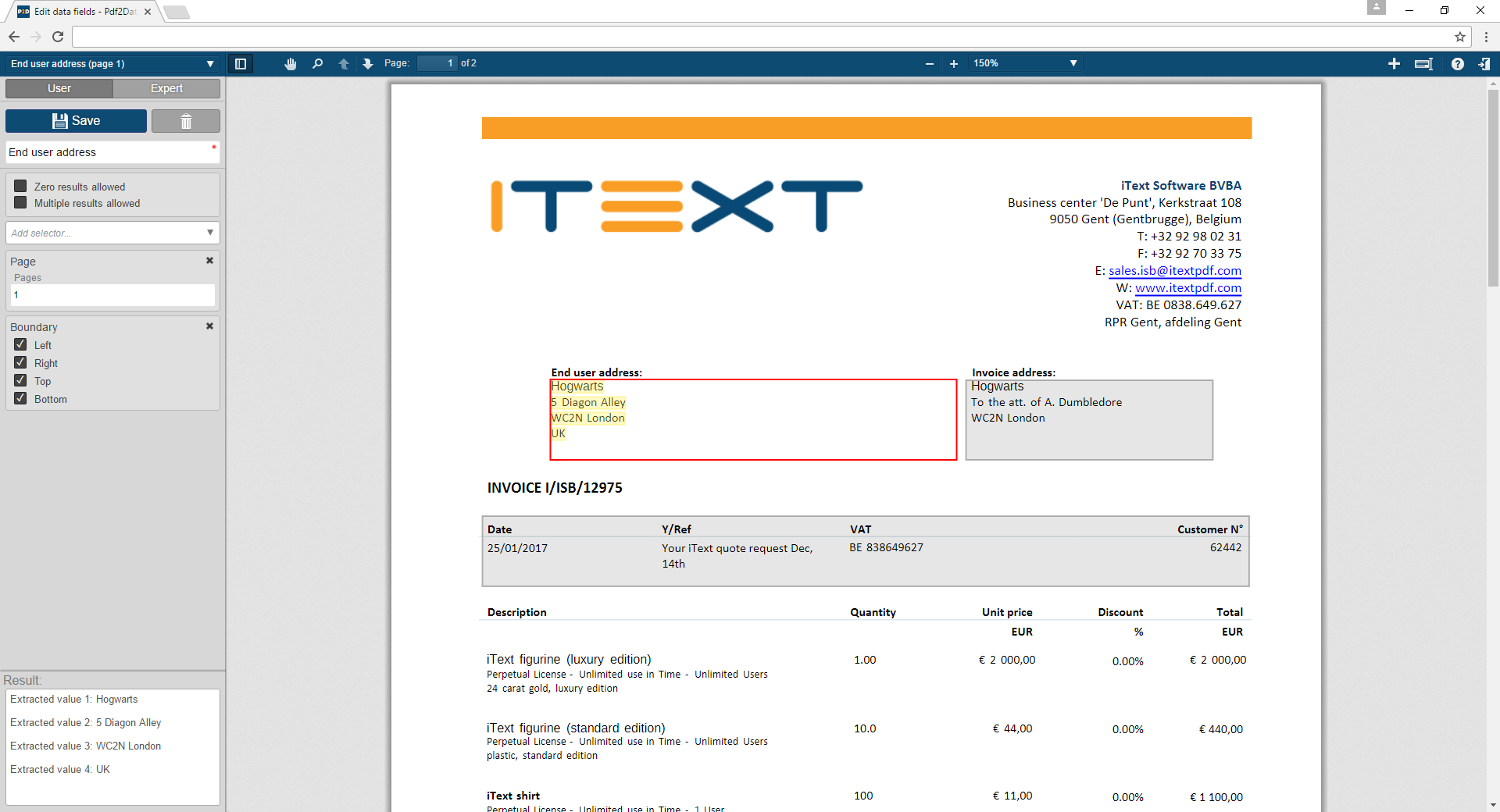 data extraction from pdf to excel