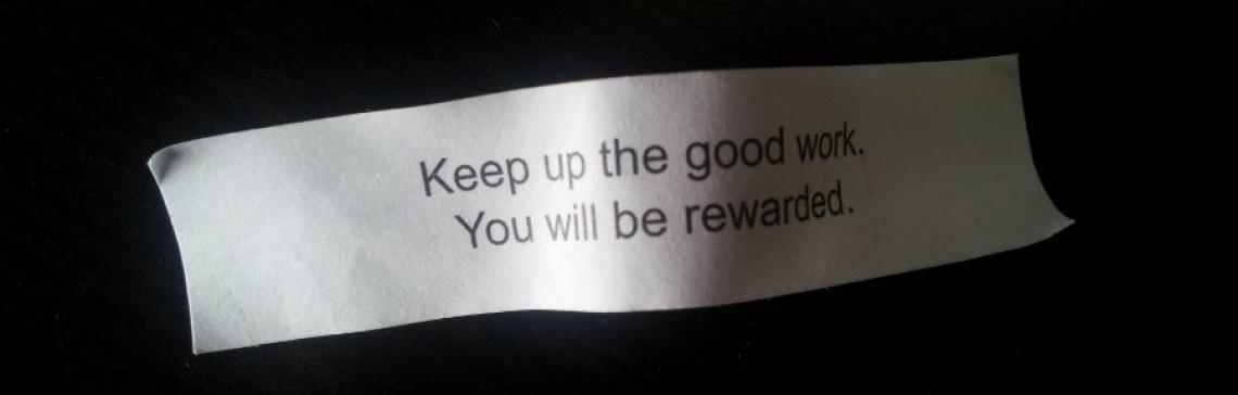 Fortune Cookie message