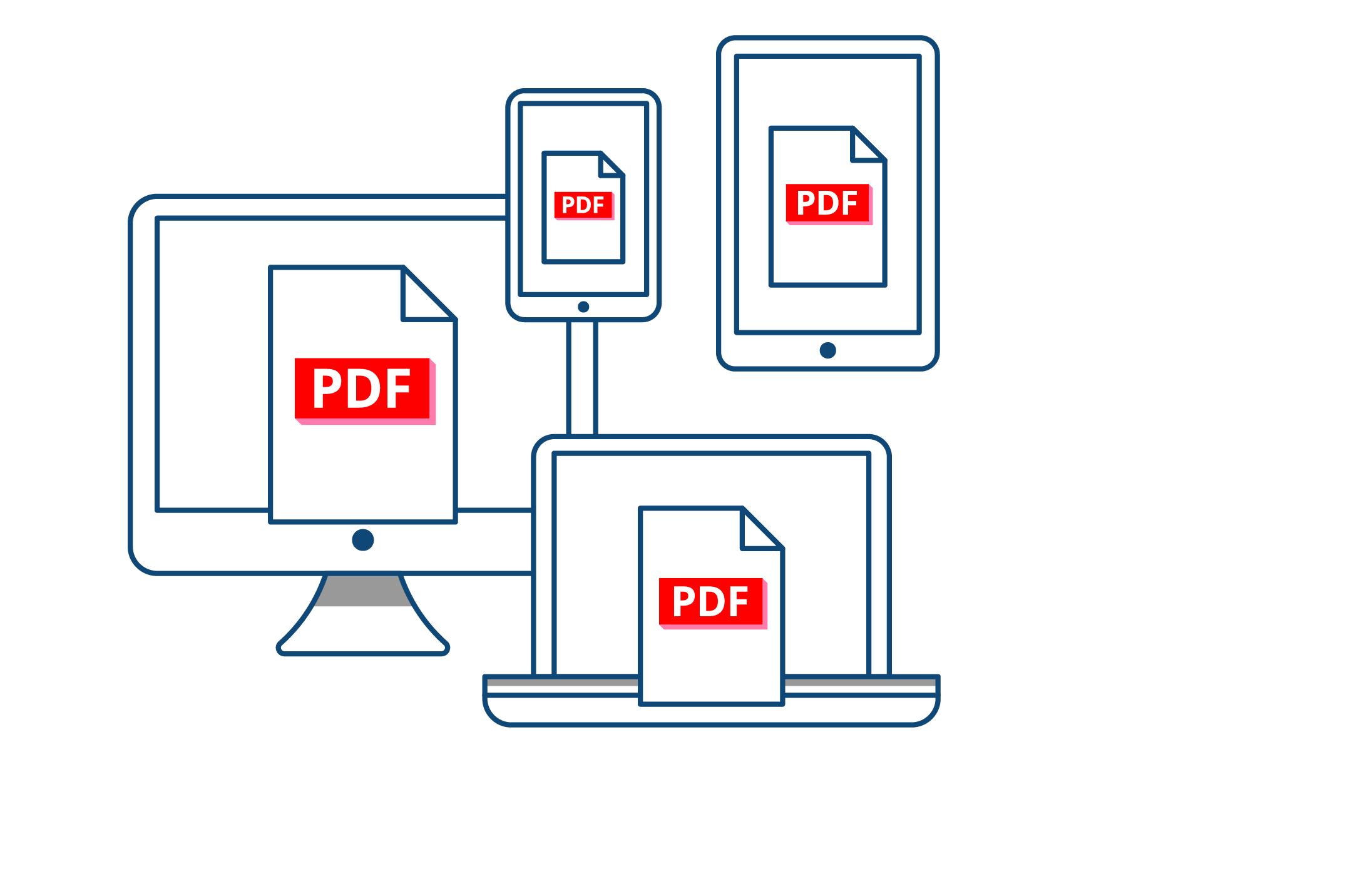 image PDF on screens