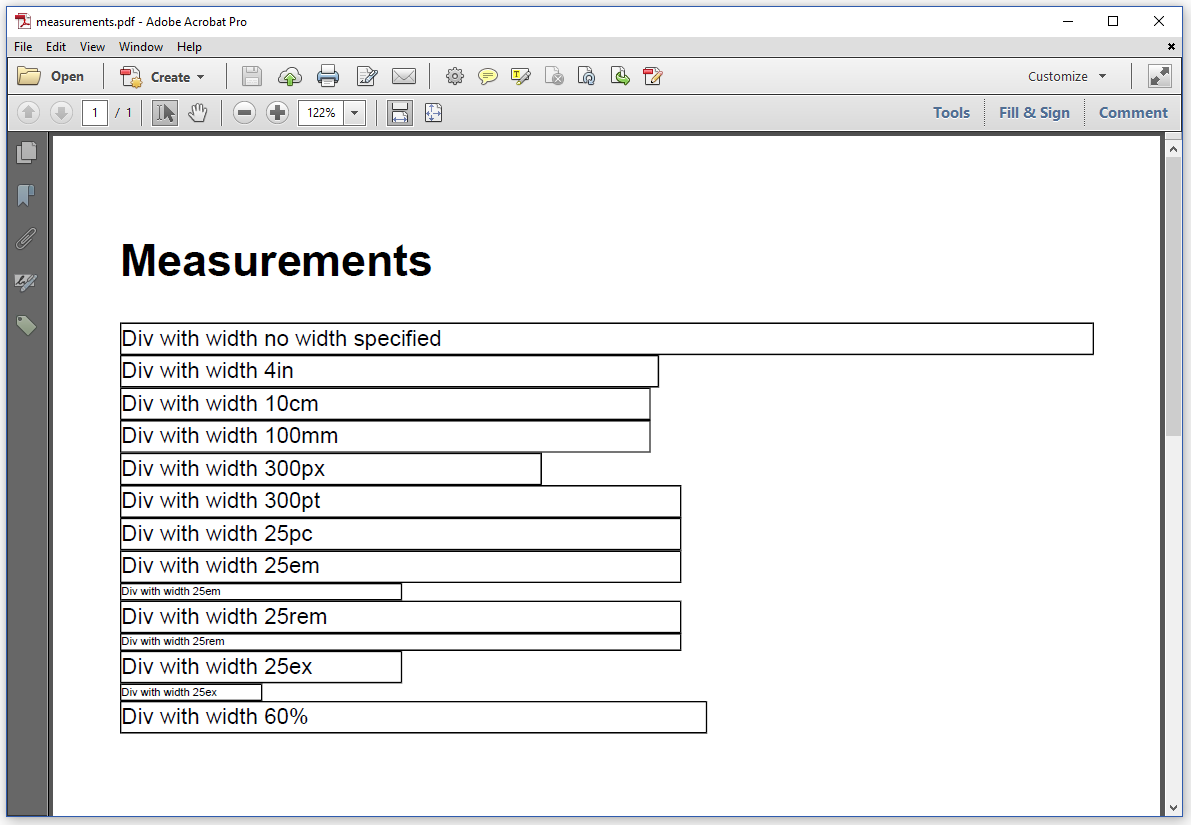 Measurements example (PDF)