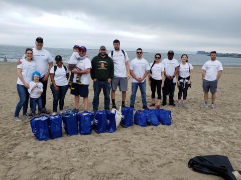 iText US Boston Beach Clean Up 2019