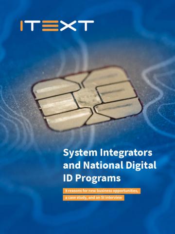 System Integrators and National Digital ID Programs eBook