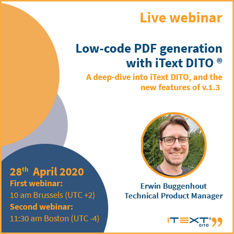 webinar iText DITO