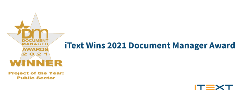 teaser document manager award