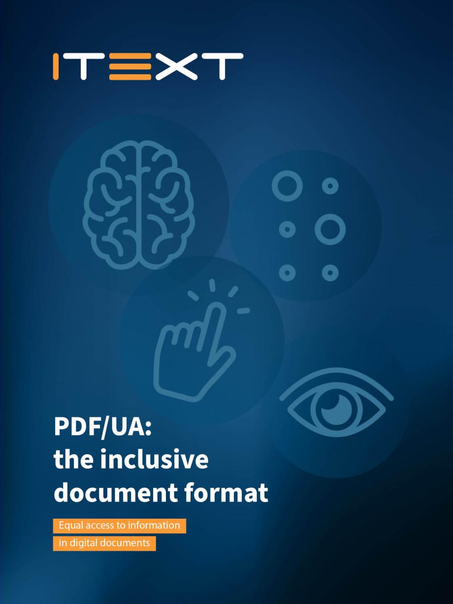 PDF/UA ebook cover page