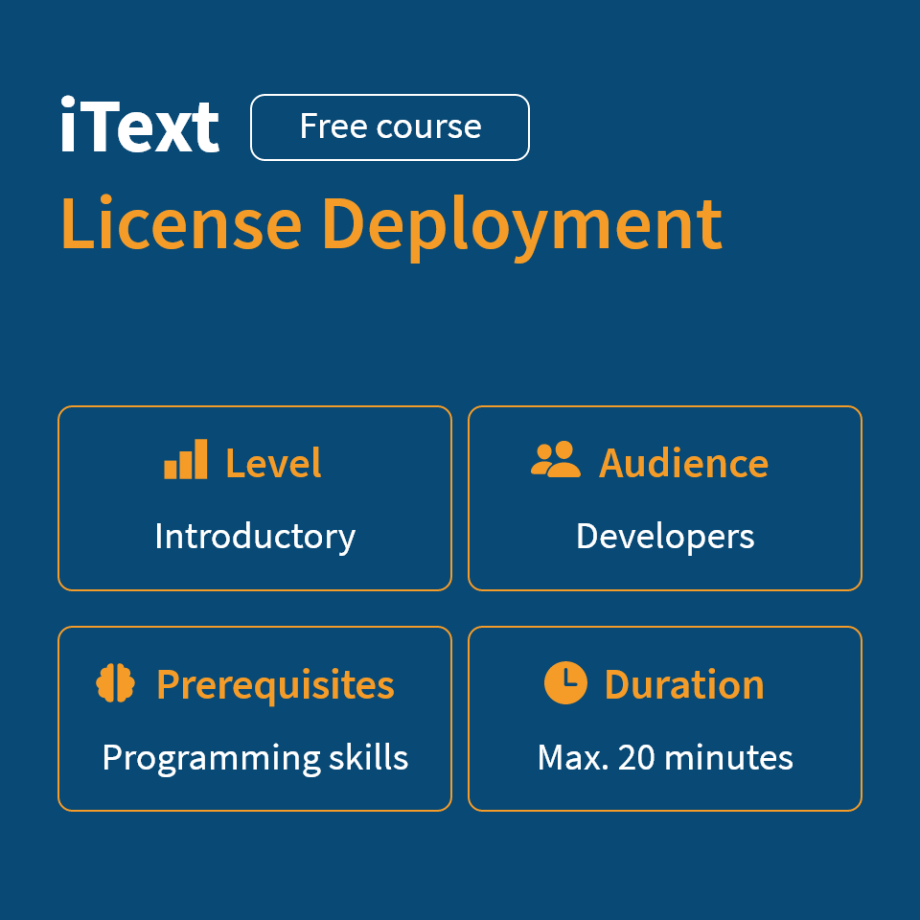 License deployment image