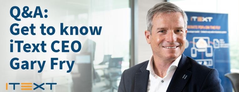 Q&A: Get to know iText CEO, Gary Fry